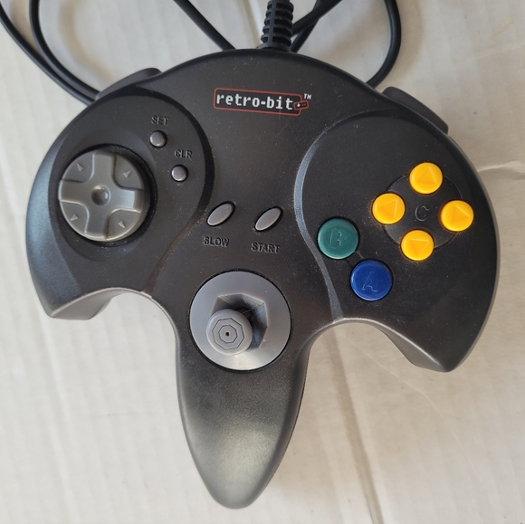 Retro Bit N64 Controller "Solid Black" - Picture 3 of 6